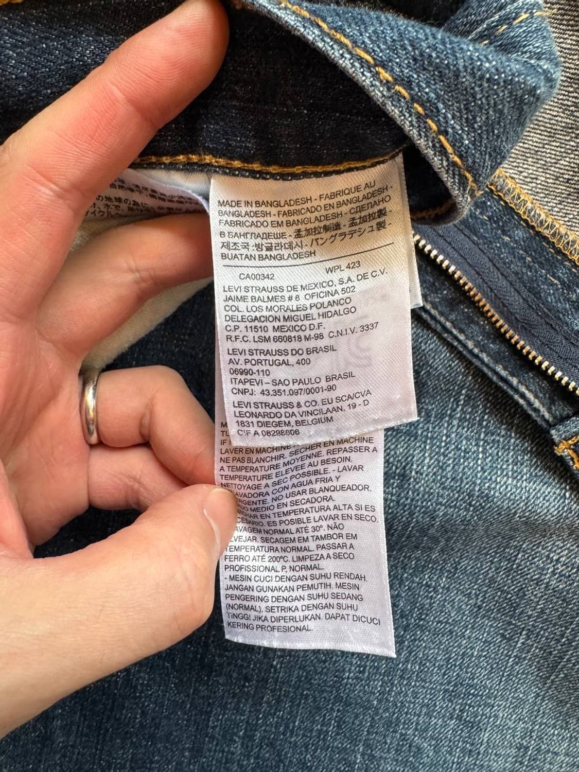 00s 리바이스 569 데님쇼츠 (35-36) p.2 상품이미지5