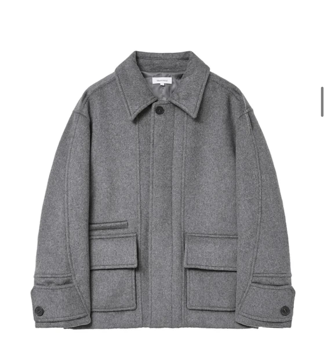 미세키 서울 맨 하프코트 상품이미지2