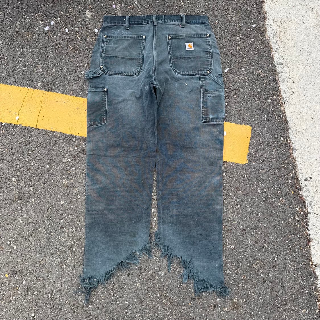 Crazy 칼하트 더블니 B01 BLK 상품이미지5