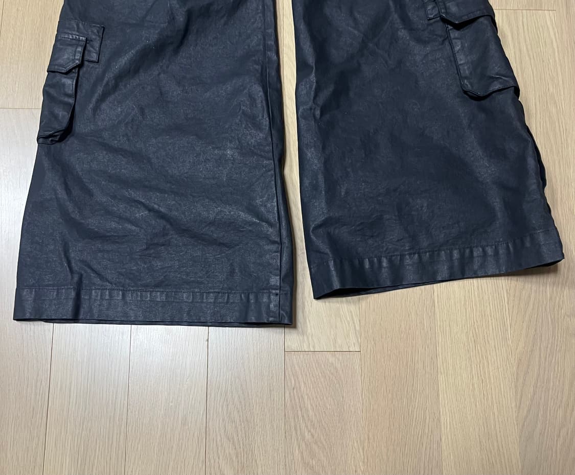 포그서비스 코팅 밀리터리 플레어팬츠 상품이미지4