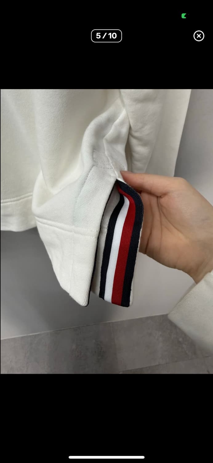 타미힐피거 화이트 집업 자켓 A3179 상품이미지5