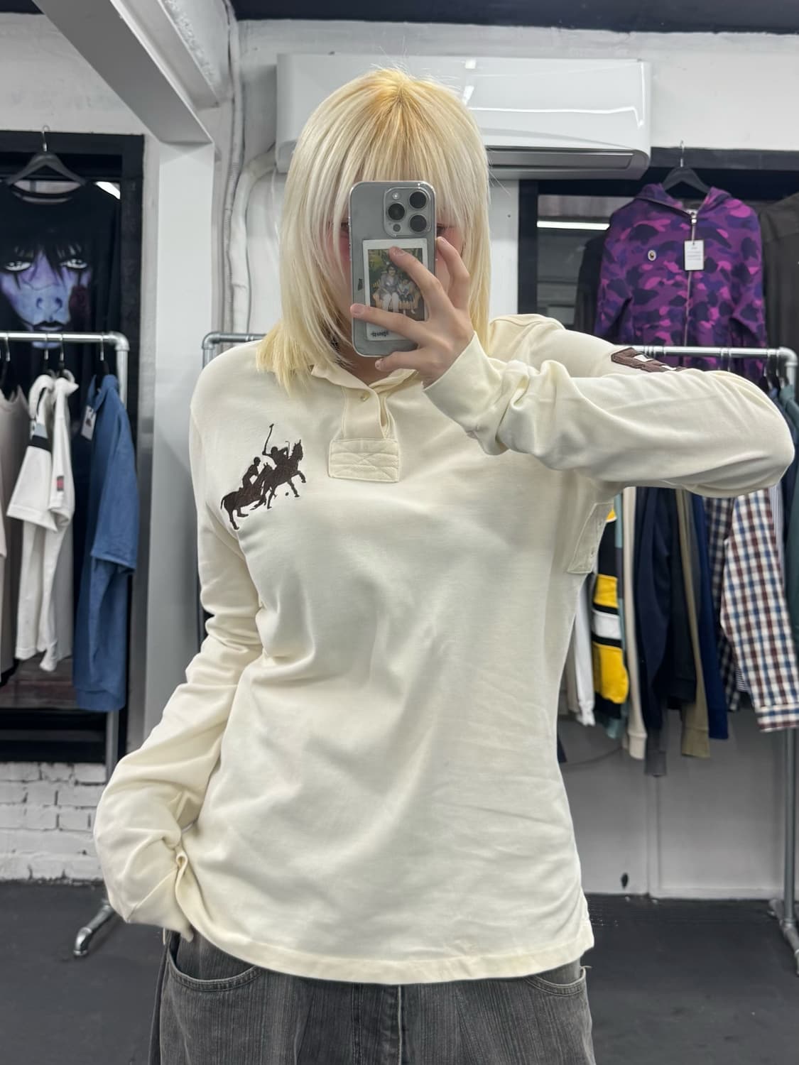 폴로 랄프로렌 빅포니 PK 롱슬리브 상품이미지2