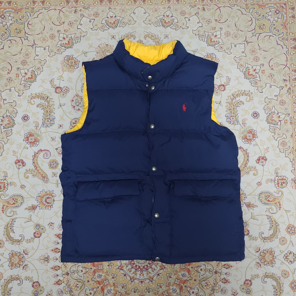 폴로 다운 리버시블 패딩 보이즈 L 상품이미지1