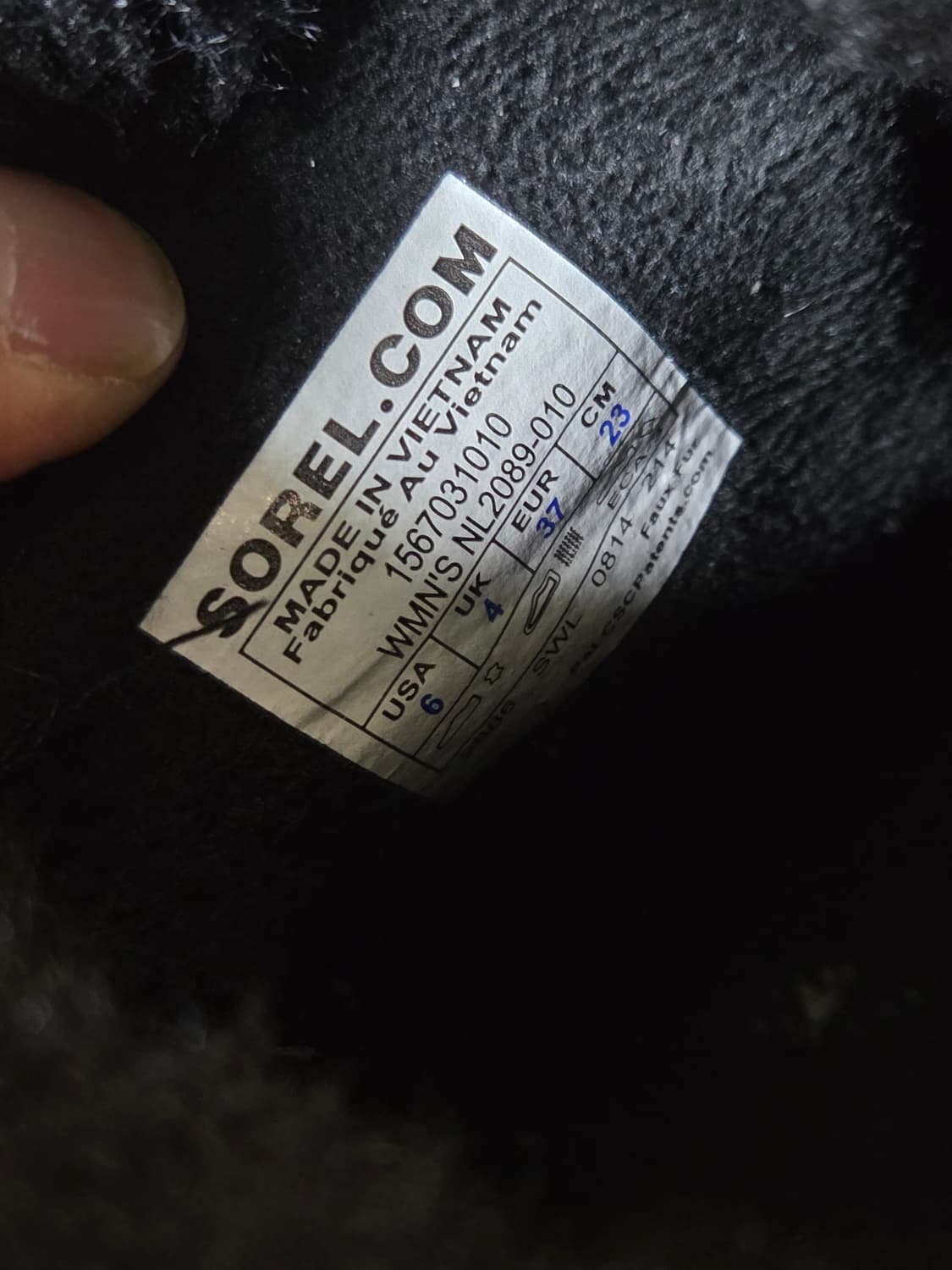 소렐 퍼 부츠 230 상품이미지6