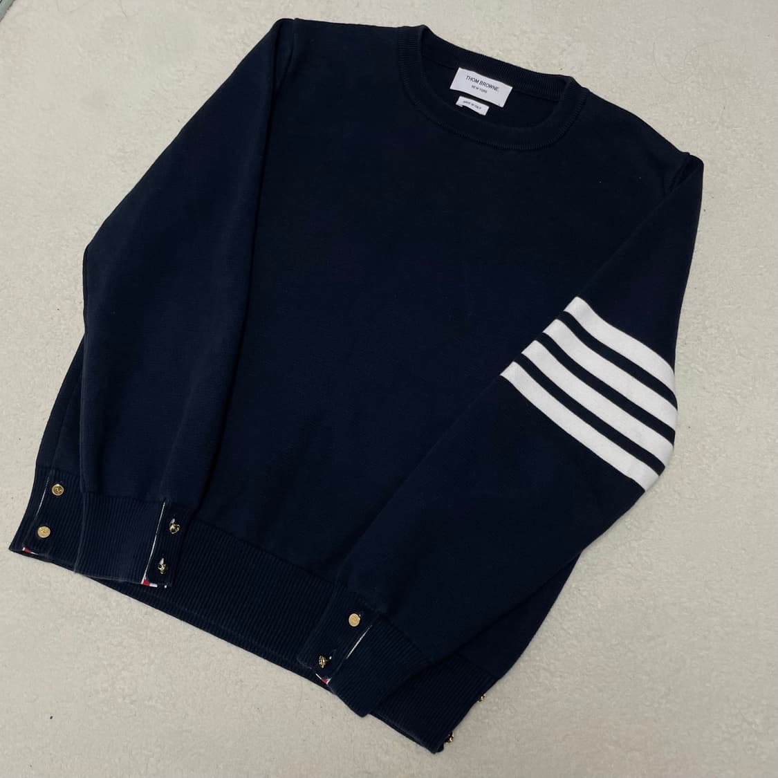 톰브라운 밀라노스티치 니트 4사이즈 신형 (100) 상품이미지1