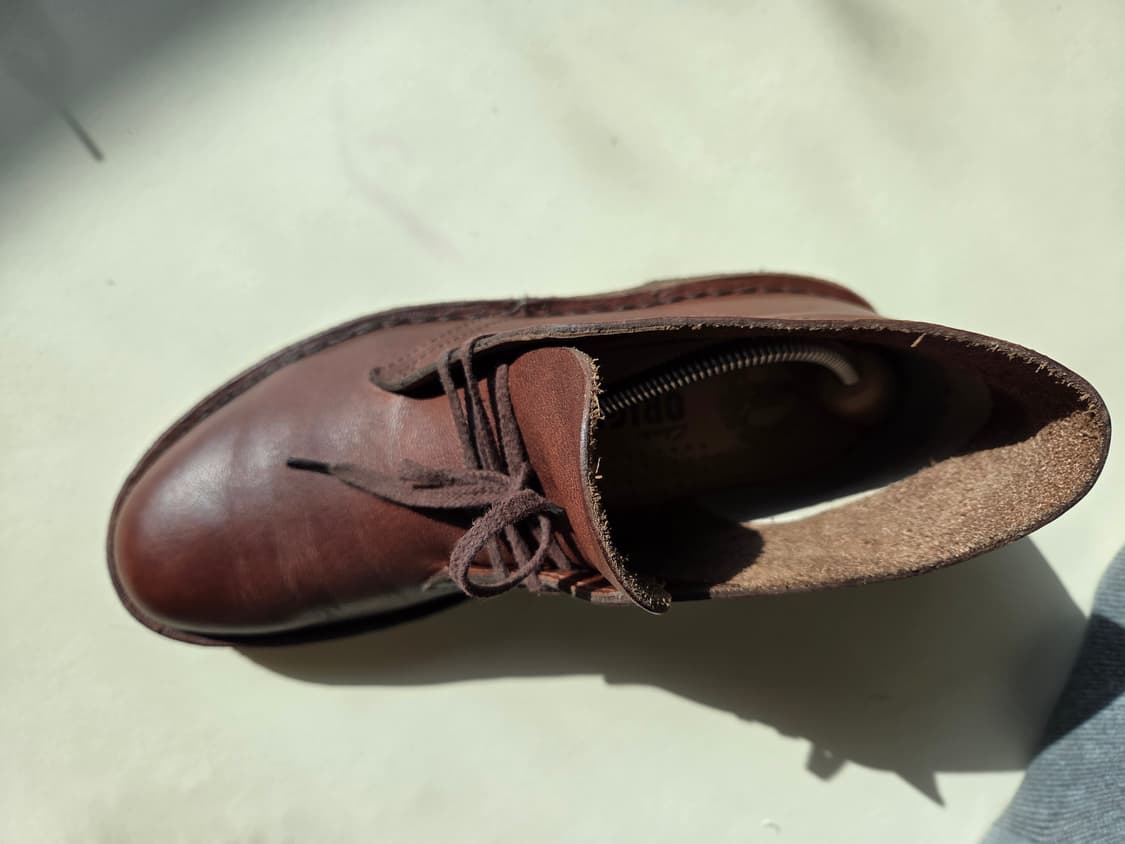 클락스 데저트 부츠 브라운 가죽 us 7.5 255mm팝니다. 상품이미지2