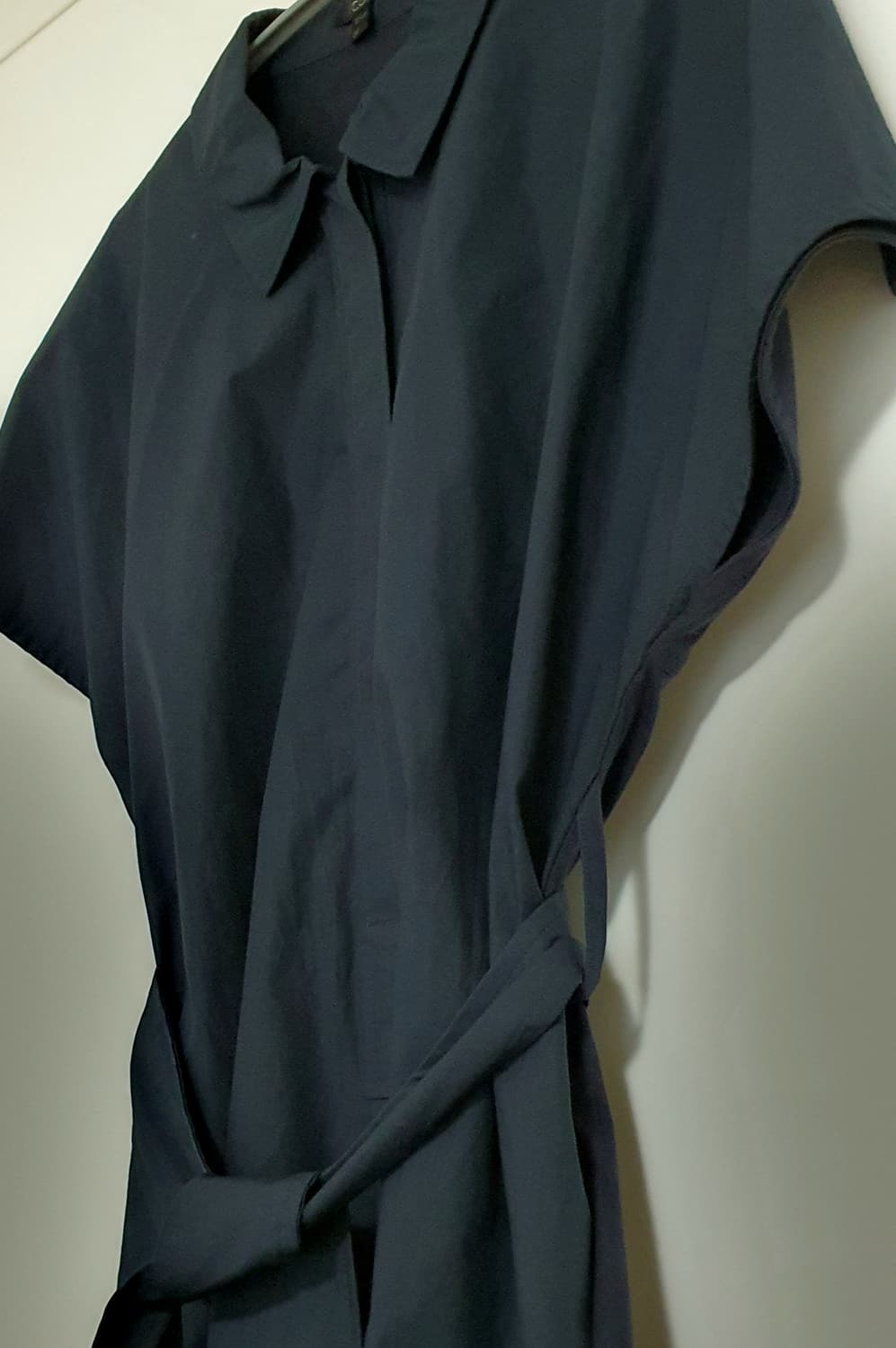 cos 코스 우븐 벨트 셔츠 네이비 s사이즈 상품이미지4