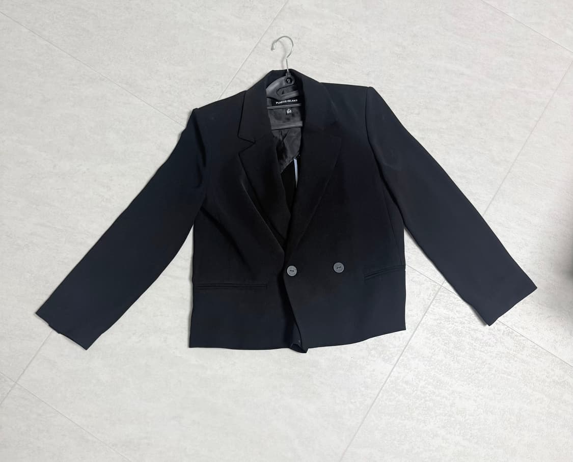 플라스틱아일랜드 여름 블레이저 크롭 상품이미지1