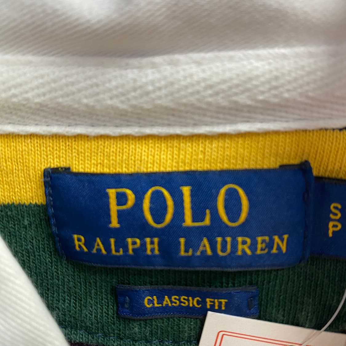 폴로 아이코닉 클래식핏 스트라이프 럭비티 B3560 상품이미지4