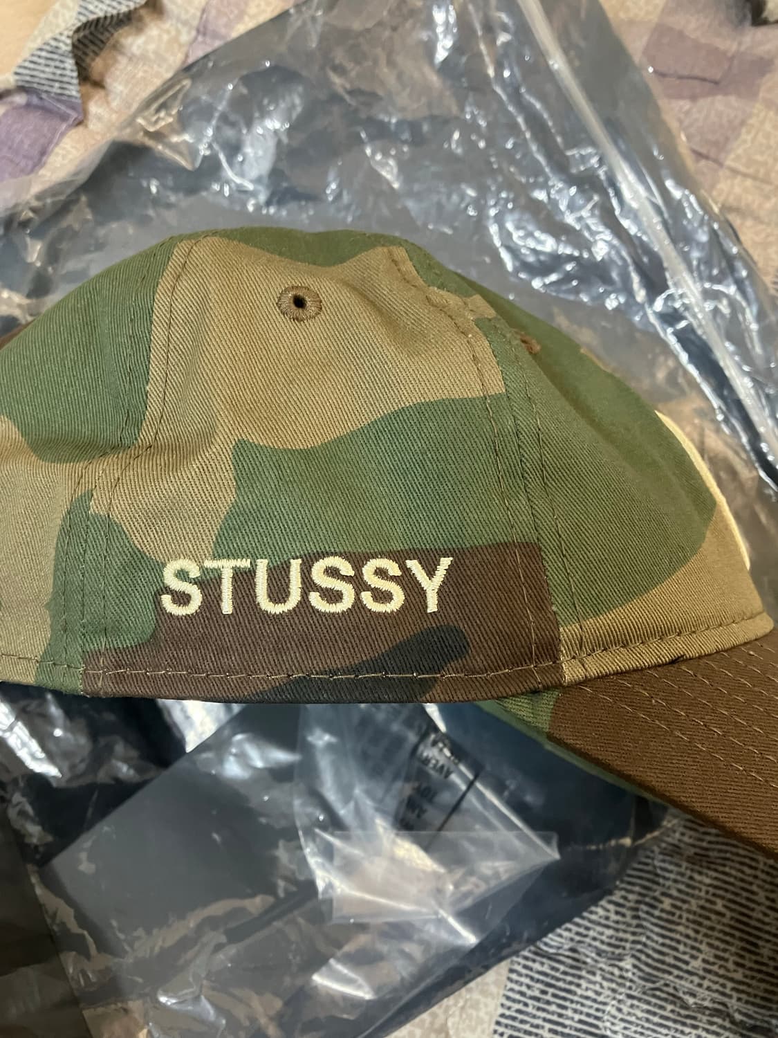 스투시 카모볼캡 상품이미지2