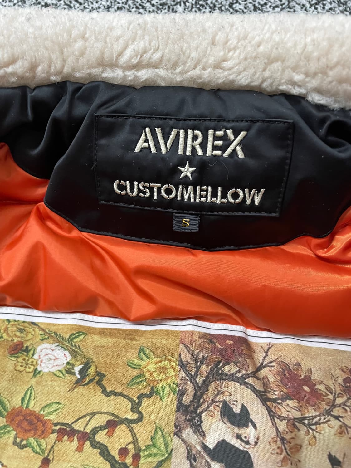 빈티지9. 커스텀멜로우 x 아비렉스 콜라보 항공점퍼 b15 봄버 상품이미지3