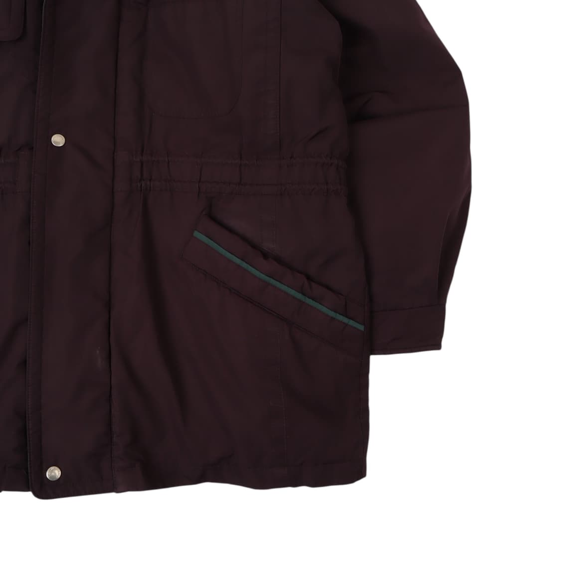 입생로랑 딥퍼플 수퍼 마이크로프트 구스 후디드 다운자켓 패딩 상품이미지5