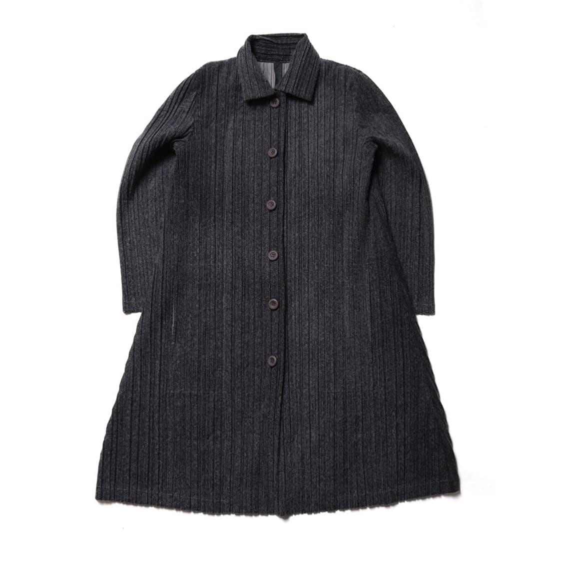 Pleats Please Pleated Button Up Dress 

 상품이미지1