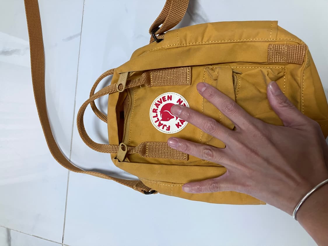 피엘라벤 칸켄 미니 크로스백 숄더 슬링백 겨자색 옐로우 거의 새거 상품이미지4