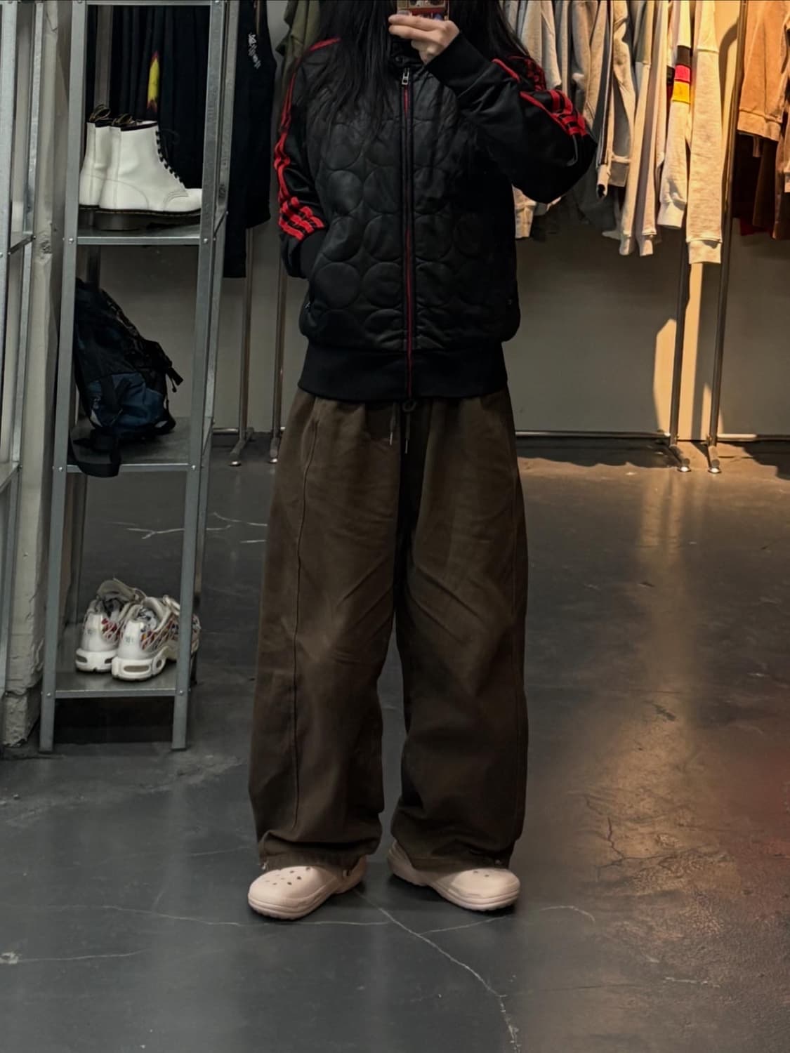 아디다스 백로고 퀄팅 누빔자켓 A3099 상품이미지1