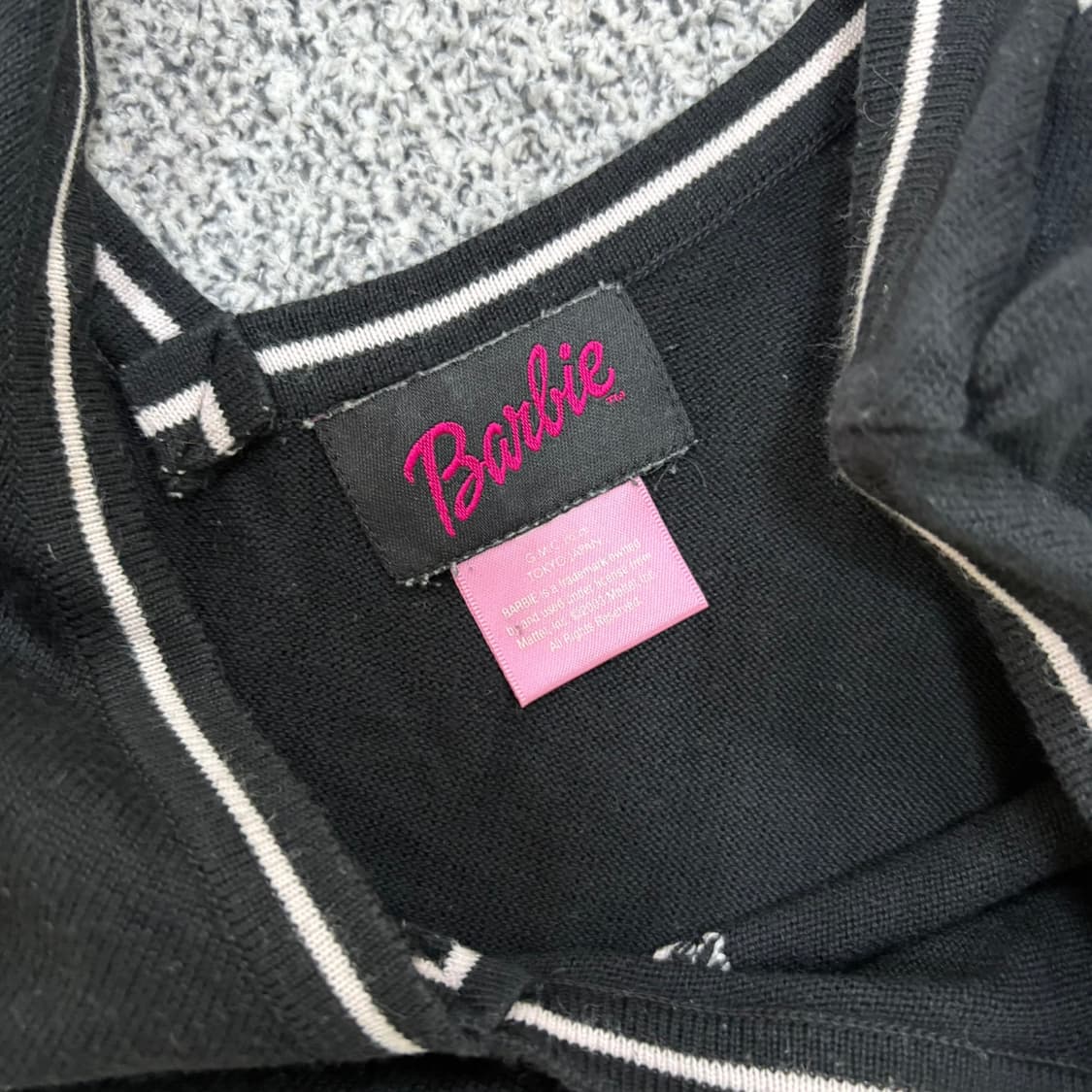 M Barbie 바비 프릴 반팔 니트 0407J 상품이미지2