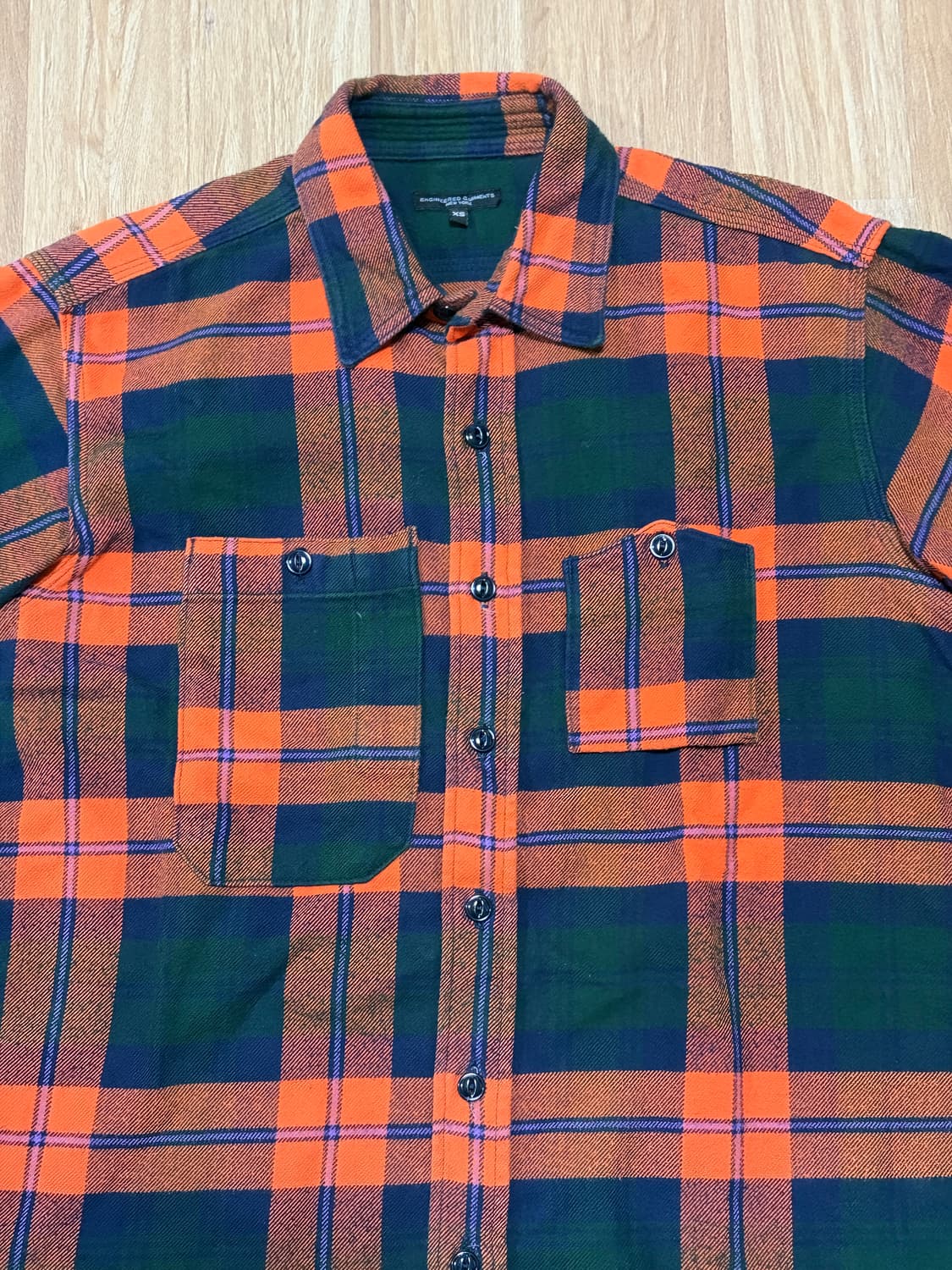 엔지니어드가먼츠 체크셔츠 XS 상품이미지4