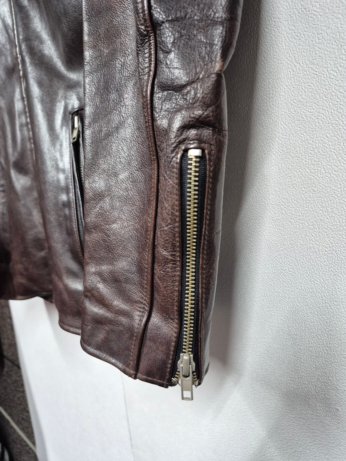 바이크 소가죽 자켓 상품이미지4