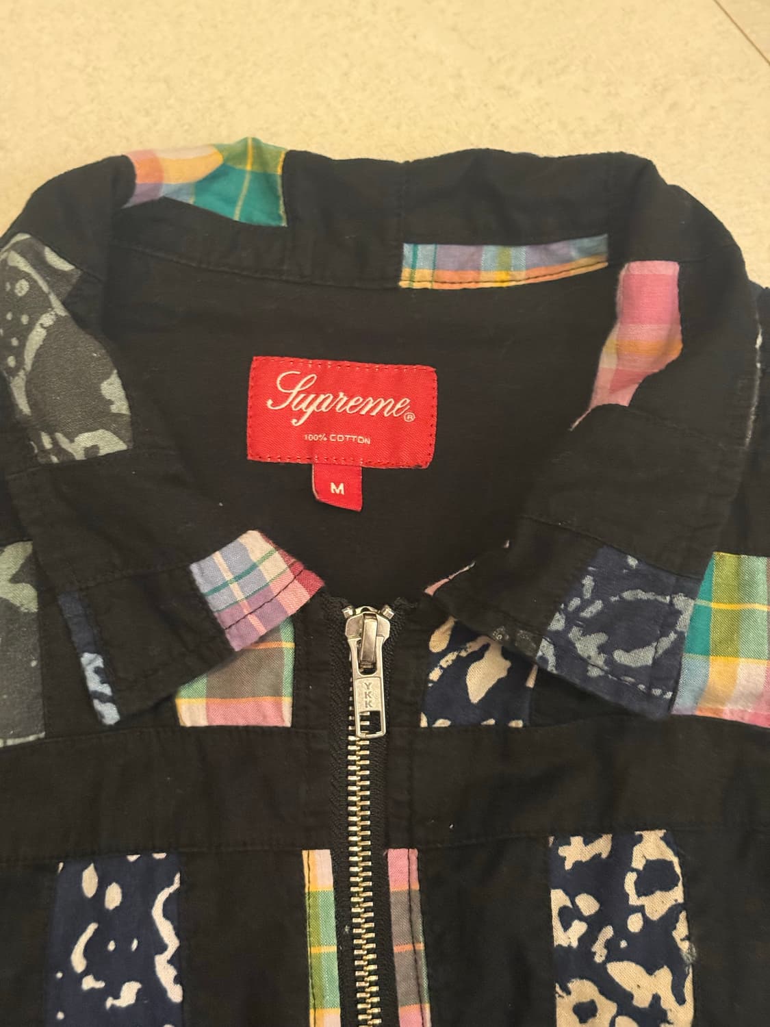 슈프림 셔츠 집업 M 상품이미지3