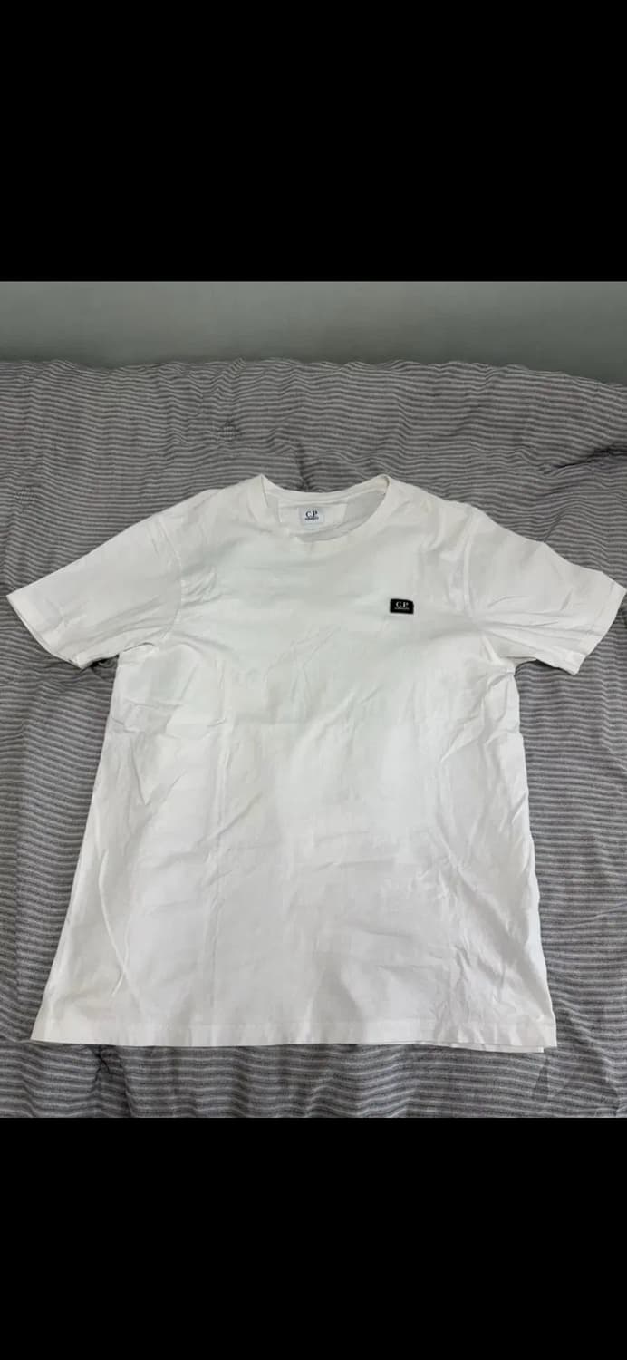 CP컴퍼니 화이트 반팔 티셔츠 상품이미지2
