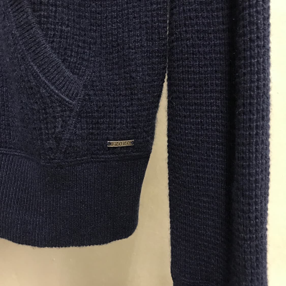폴로 랄프로렌 캐시미어 후드집업 네이비 M 상품이미지4