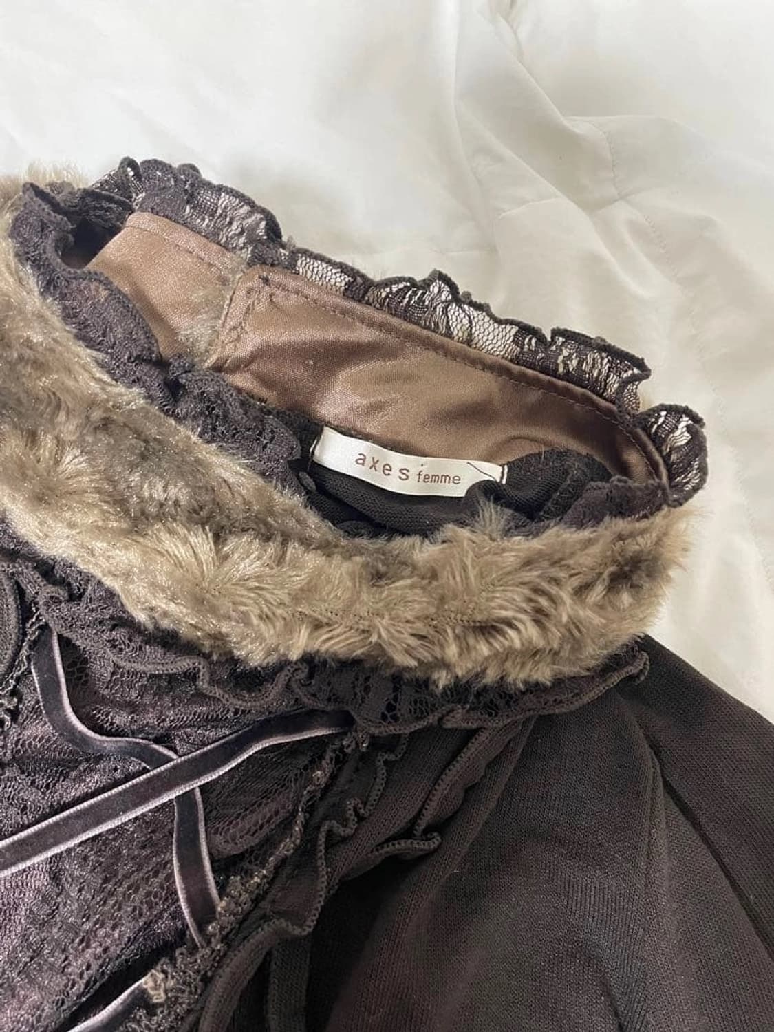 엑시즈팜 라떼갸루 긴팔 히메카지 히메갸루 리즈리사 니트 상품이미지3