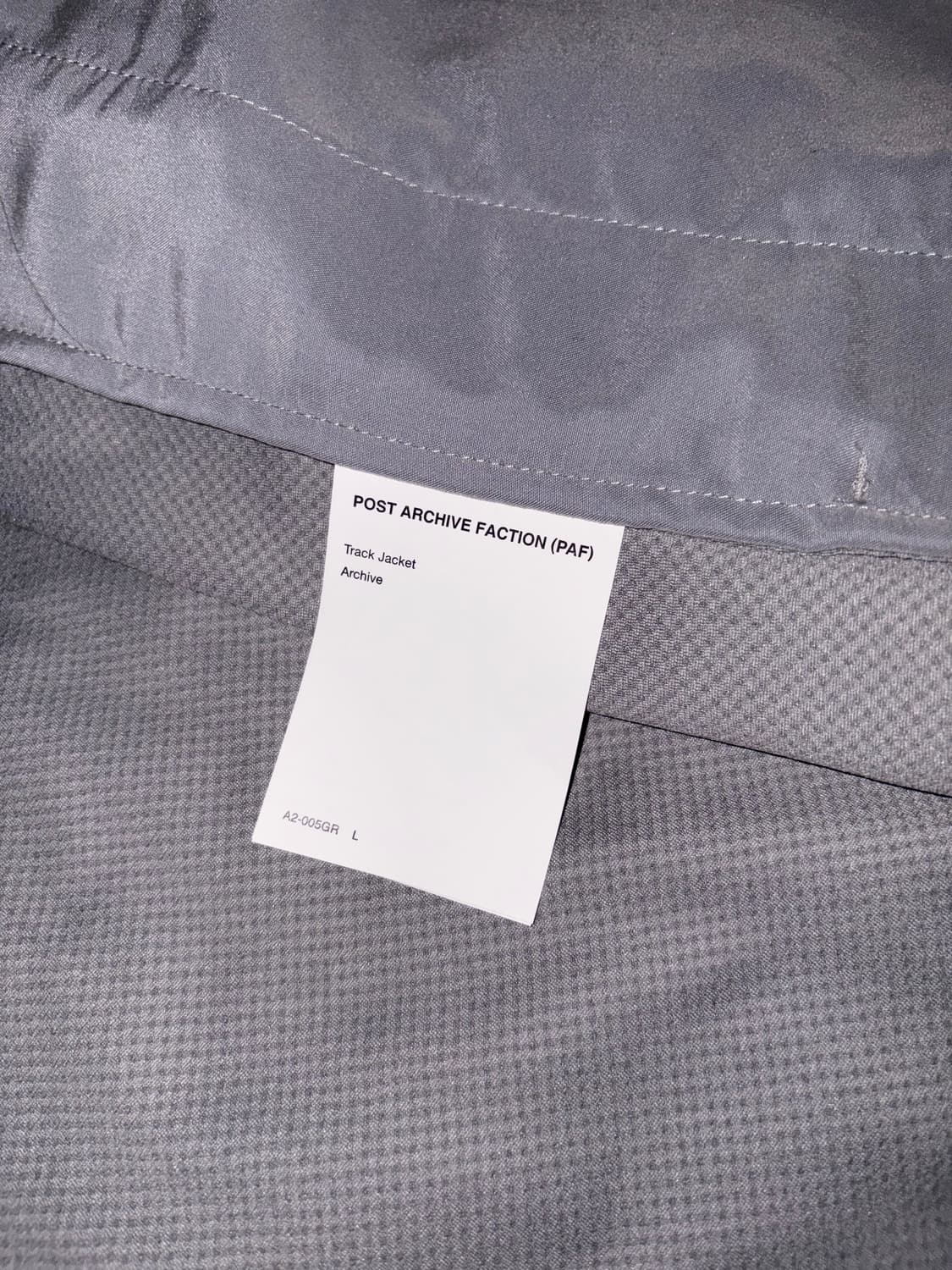 포스트아카이브팩션 트랙자켓 새상품 L 상품이미지9
