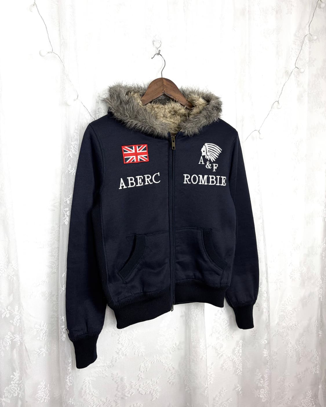 ABERCROMBIE & FITCH WolfJo Hooded ZipUp 상품이미지2