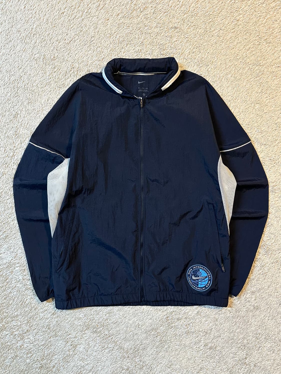 나이키 리펠 헤리티지 러닝 바람막이 자켓 네이비 상품이미지1