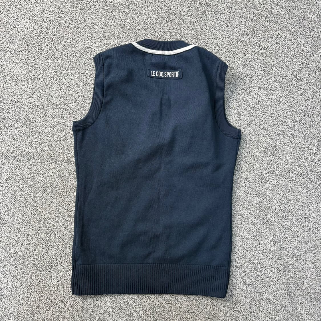 S 르꼬끄 골프 여성 니트 조끼 베스트 0331J 상품이미지3