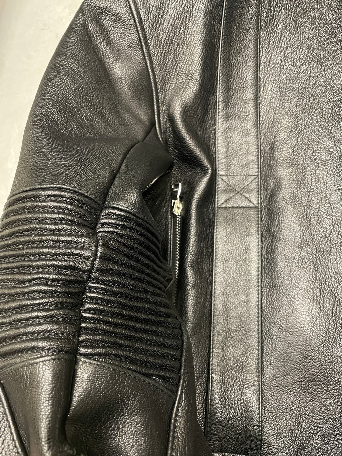 렉토 모터사이클 레더 자켓 상품이미지6