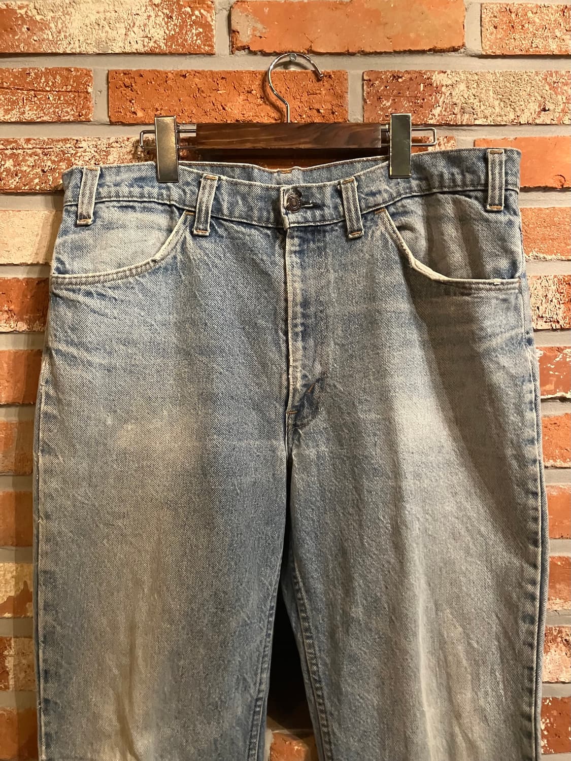 70s USA 빈티지 리바이스 646 벨바텀 부츠컷 데님 팬츠 상품이미지3