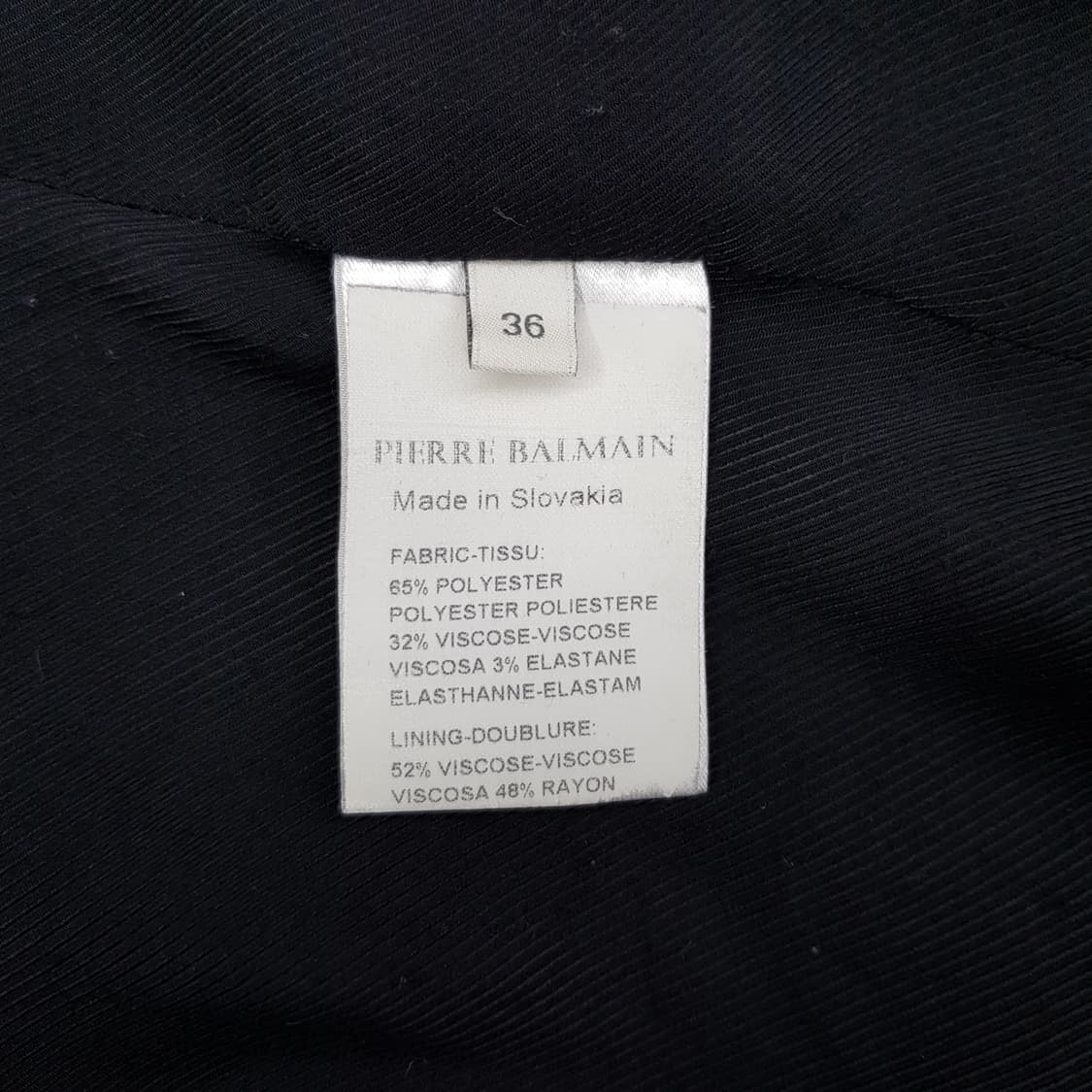 피에르발망  클래식 테일러드 자켓 36사이즈 상품이미지8