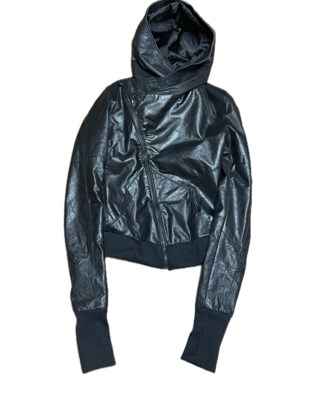 Ekam gimmick leather jacket 상품이미지2