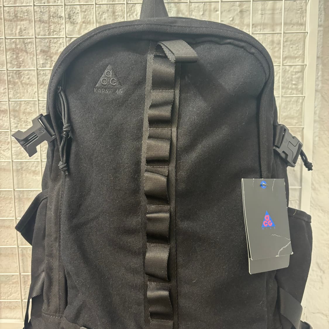 나이키 ACG 카스트 40 올 블랙 백팩 OS 상품이미지3