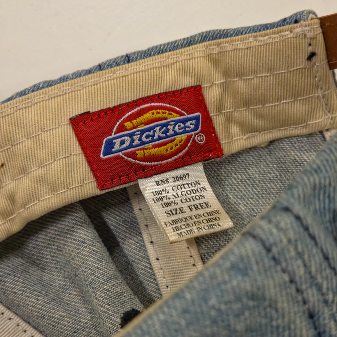 디키즈 데님 볼캡 모자 상품이미지5