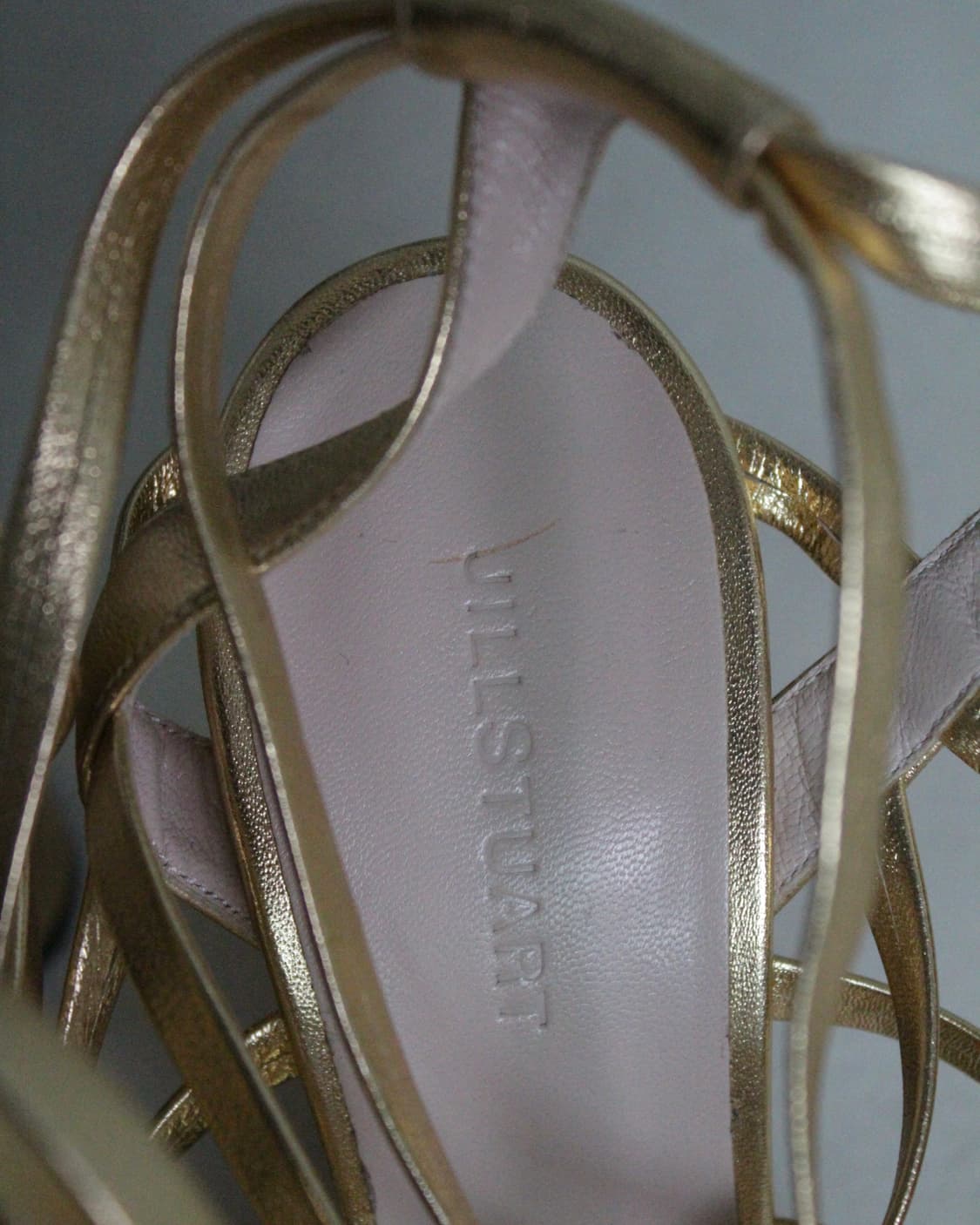 Jill stuart gold lace up heels 상품이미지6