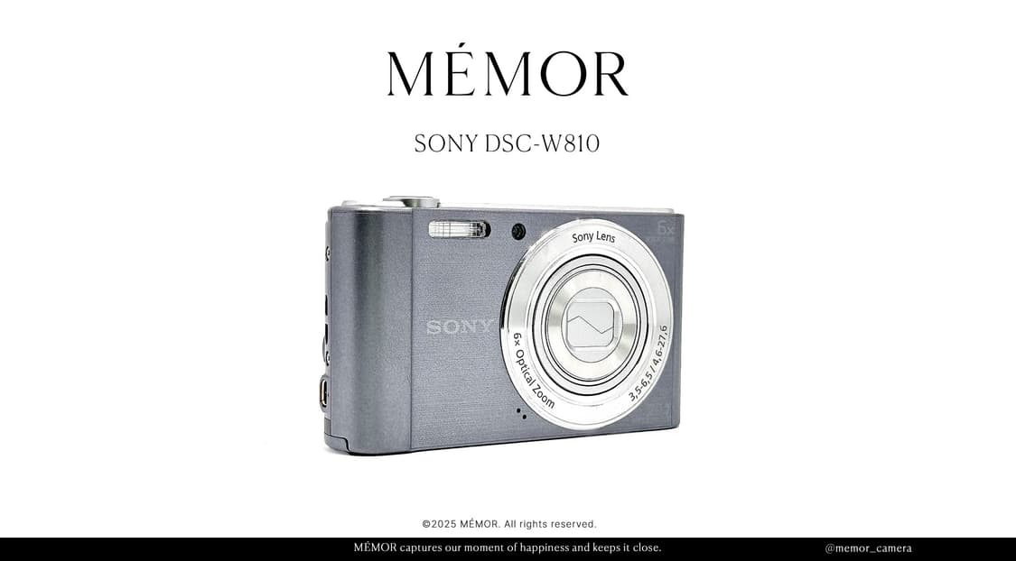 아이브레이픽🪽Sony DSC-W810 소니 디카 빈티지카메라 상품이미지2