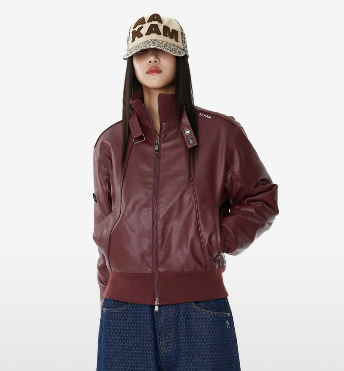아캄 레더자켓 상품이미지2