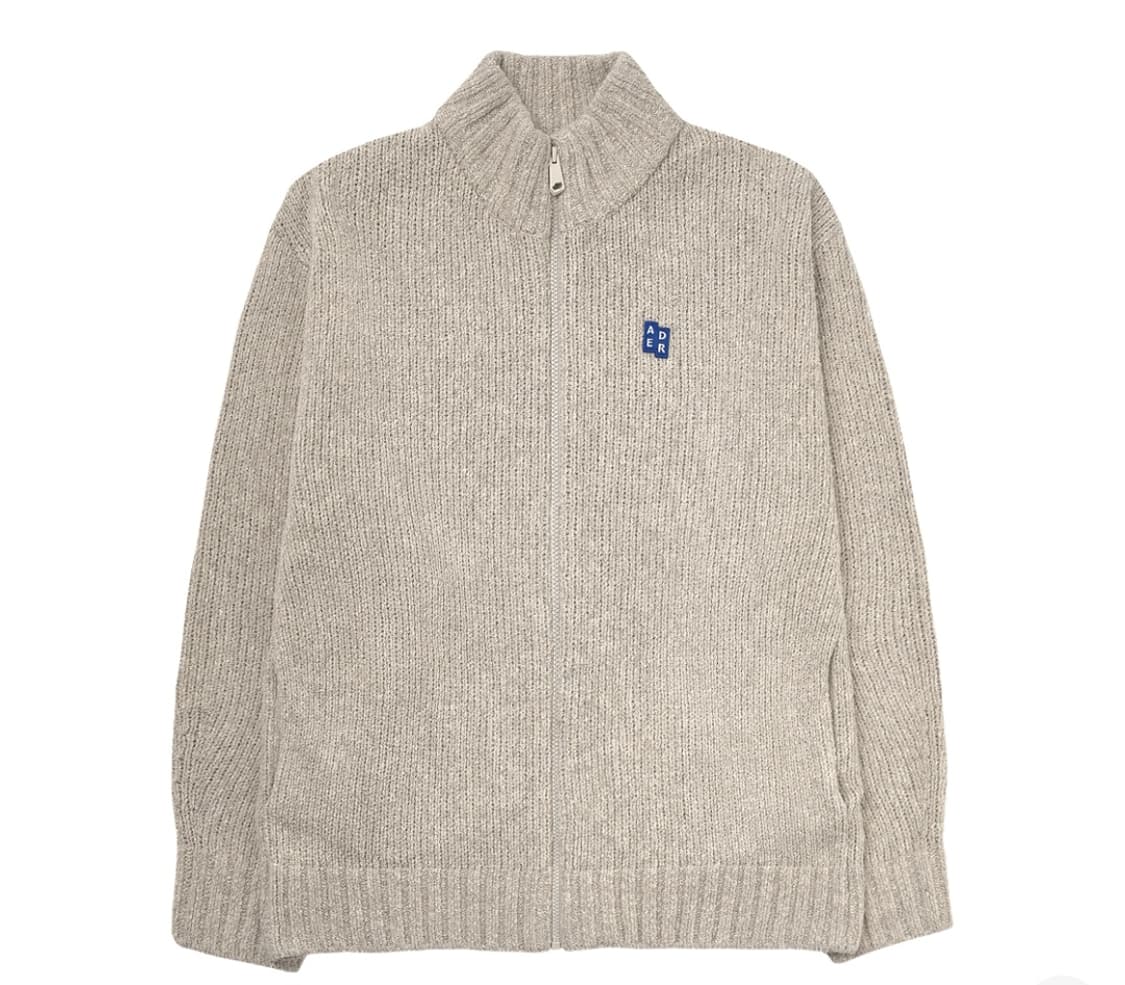 아더에러 시그니피컨트 니트 집업 오트밀 L사이즈 상품이미지1
