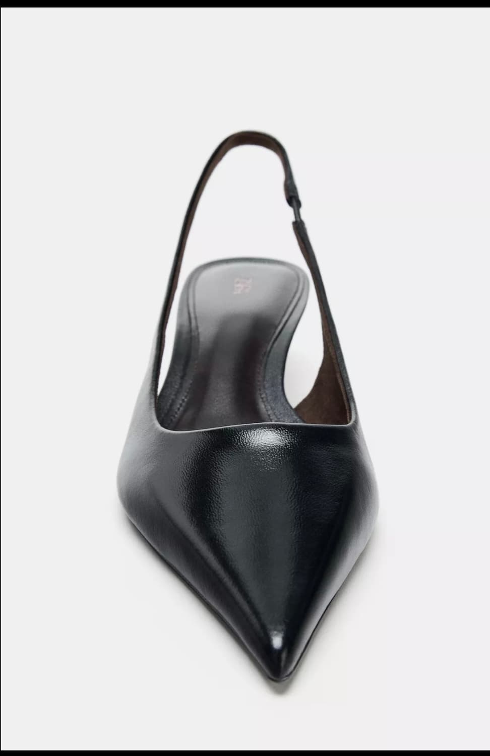 자라 레더 슬링백 슈즈 38 상품이미지4