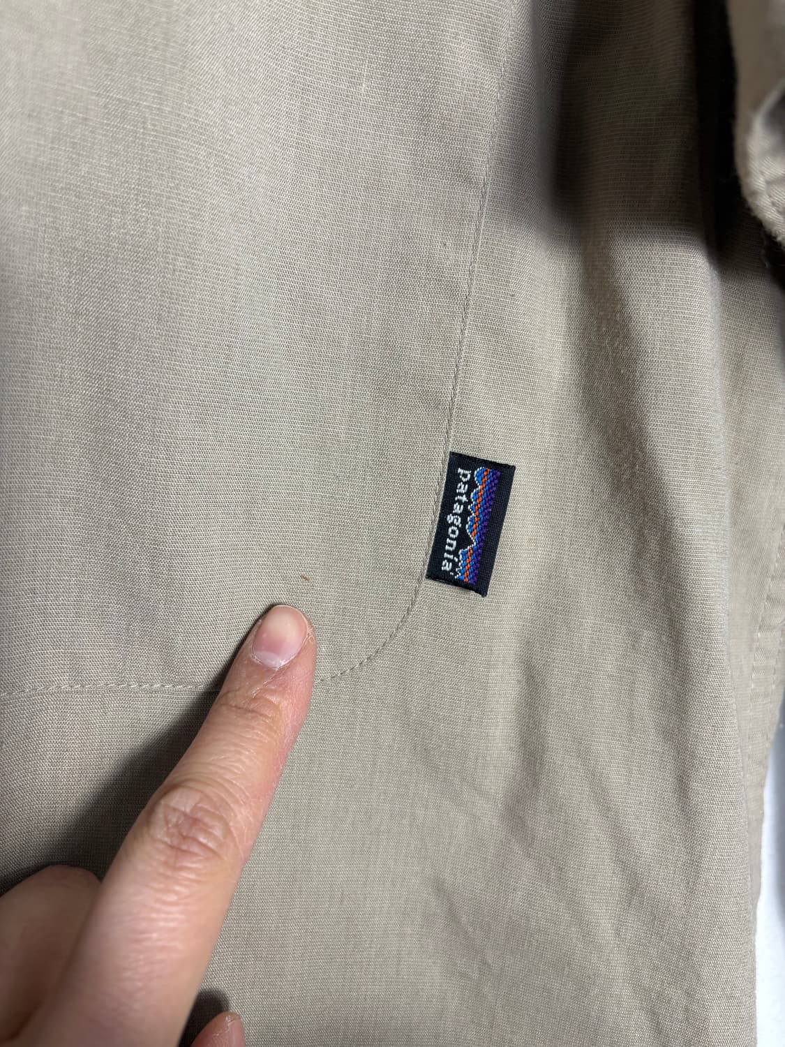 Patagonia 파타고니아 베이지 셔츠 상품이미지7
