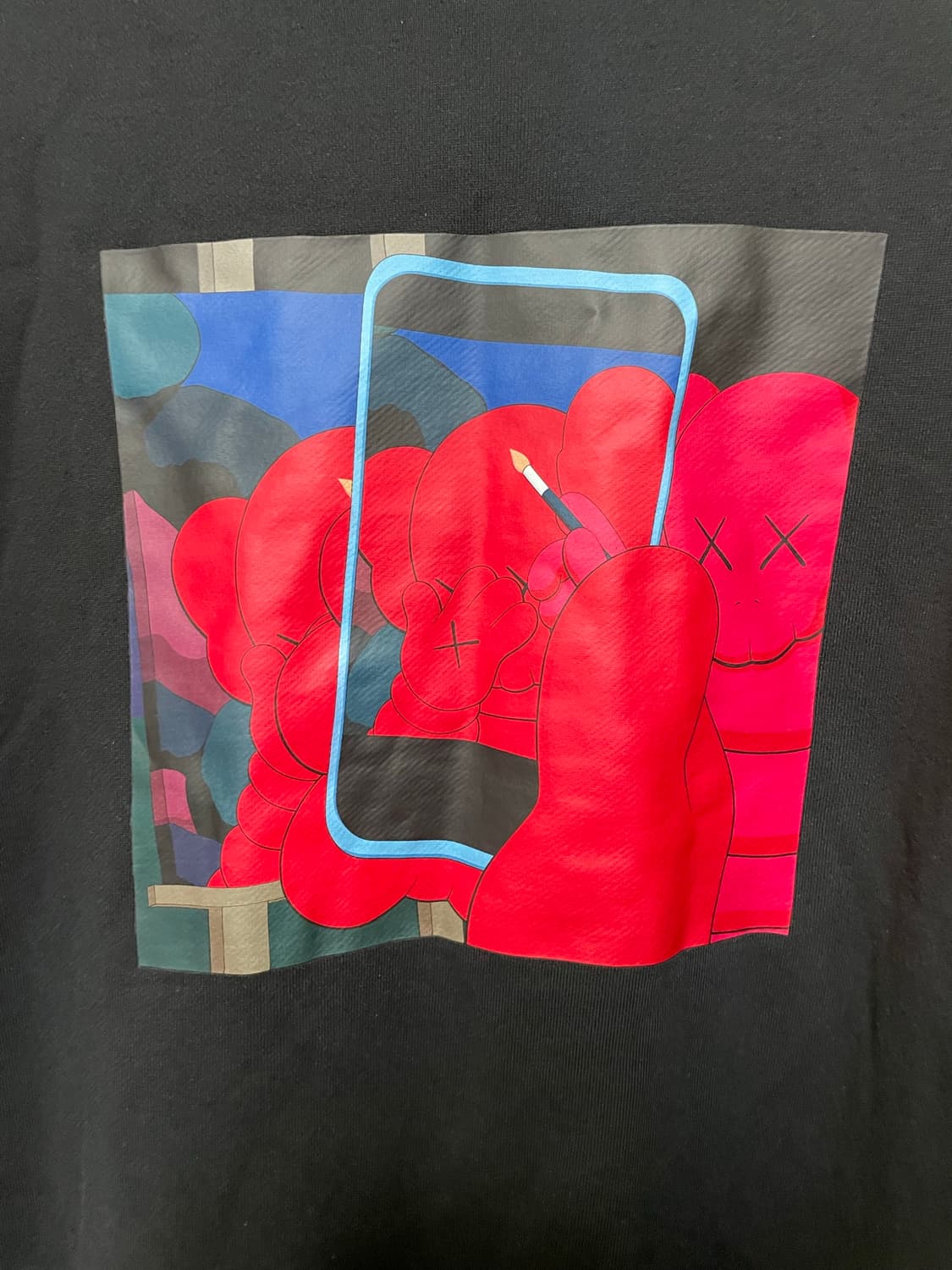 유니클로 KAWS X Warhol 맨투맨 상품이미지2