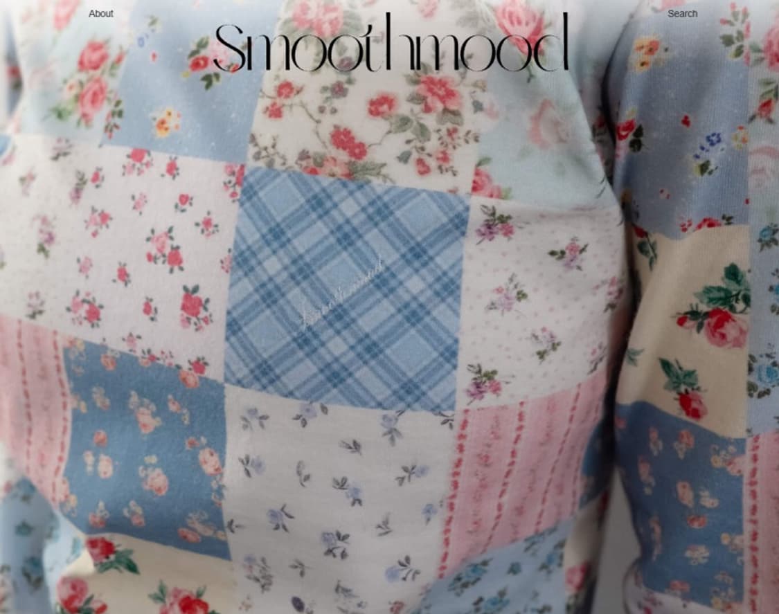 스무드무드 패치워크 플라워 긴팔 티셔츠 상품이미지4