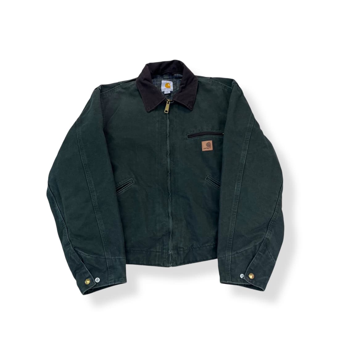 100 90s 칼하트  j97 대장급 모스그린 빈티지 워크자켓 상품이미지1