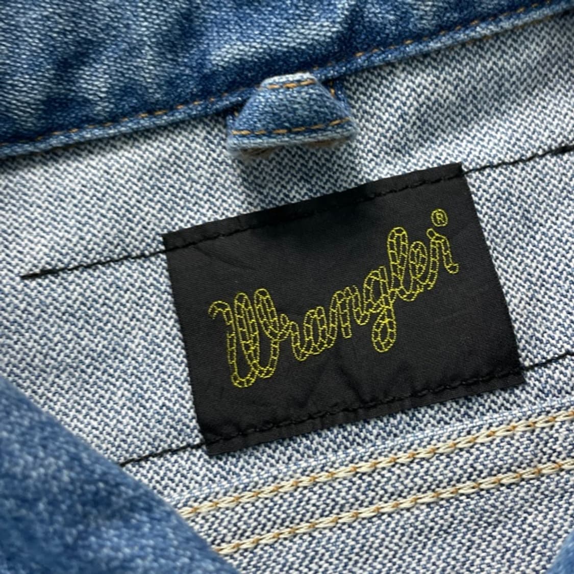 90 랭글러 90s 124MJ 웨스턴 데님 자켓  상품이미지3