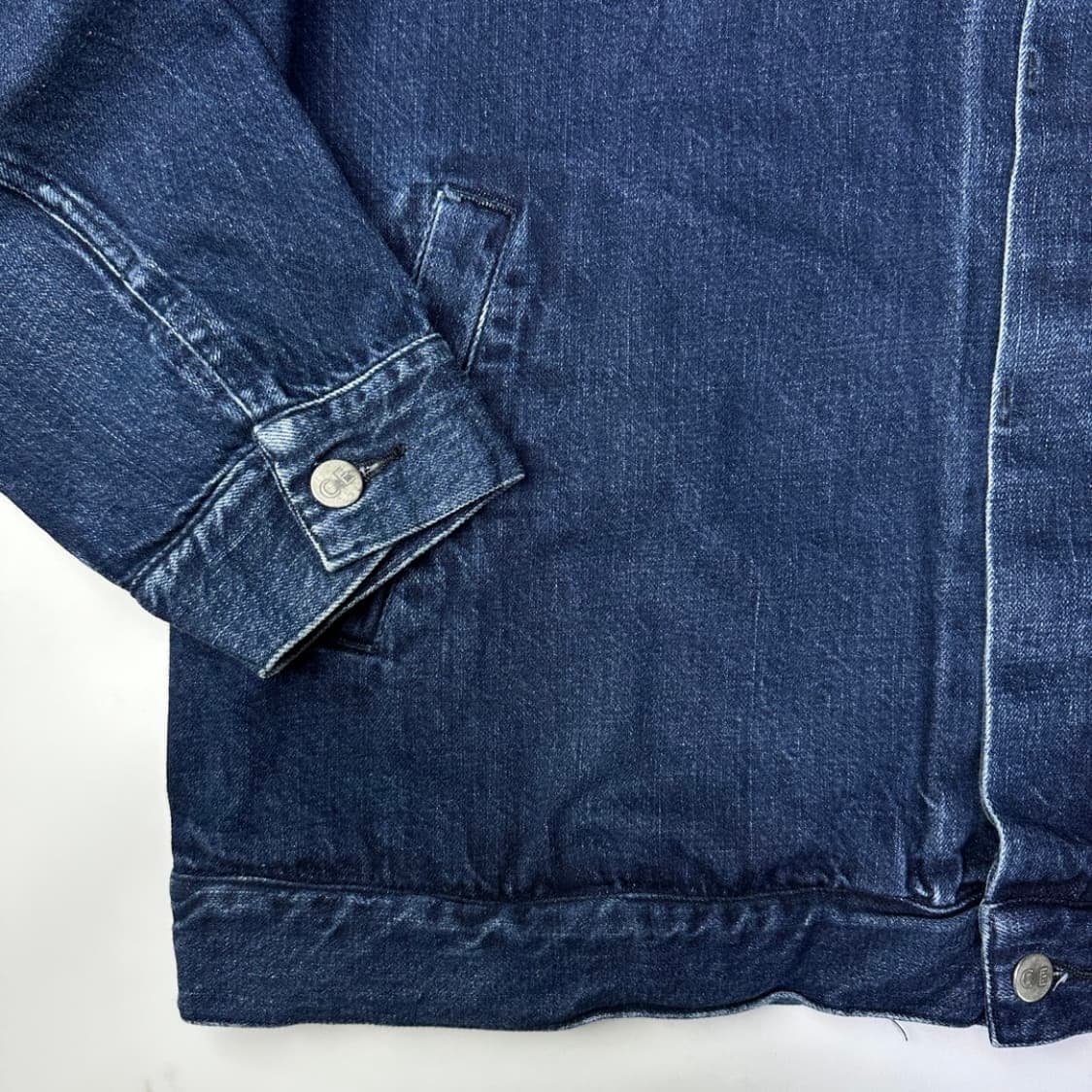 카브엠트 미니멀 데님 자켓 상품이미지5