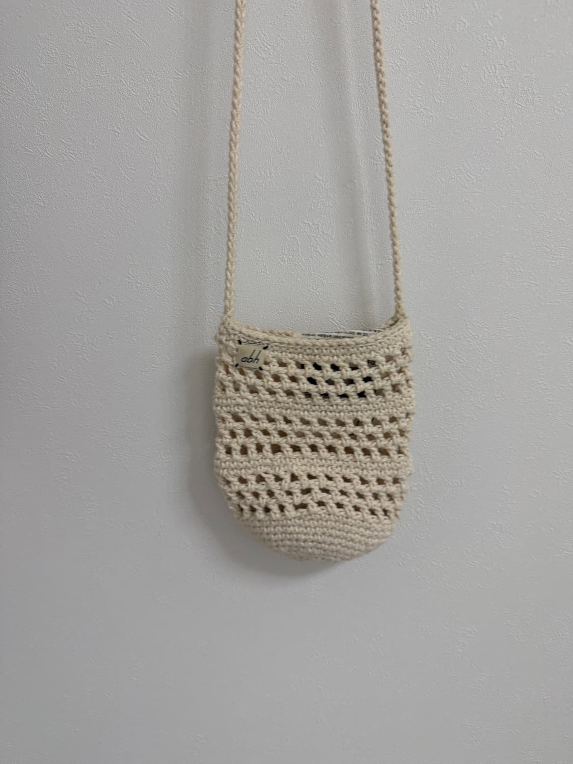 안도바이핸드  SANBO BAG ECRU  뜨게 가방 상품이미지4