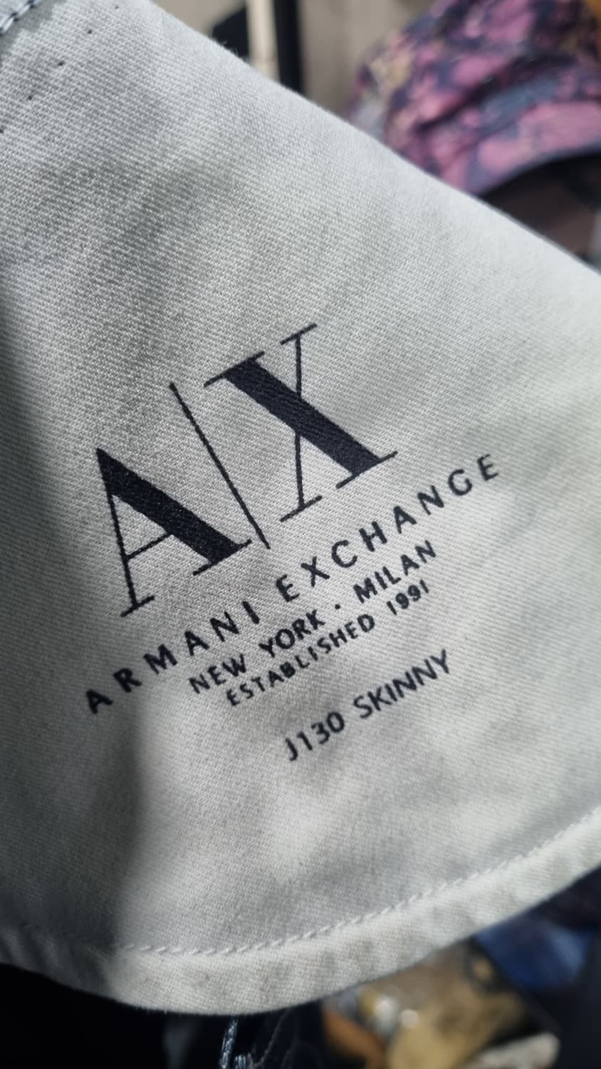 A/X 아르마니 익스체인지 남성 32사이즈 스키니 데님진 상태8/10 상품이미지8