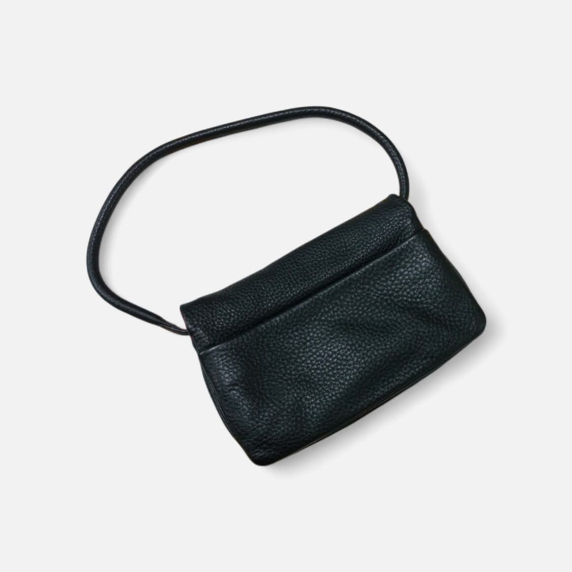 어트 폴디드백 블랙 autt folded bag 낫띵리튼 파사드패턴 가방 상품이미지7